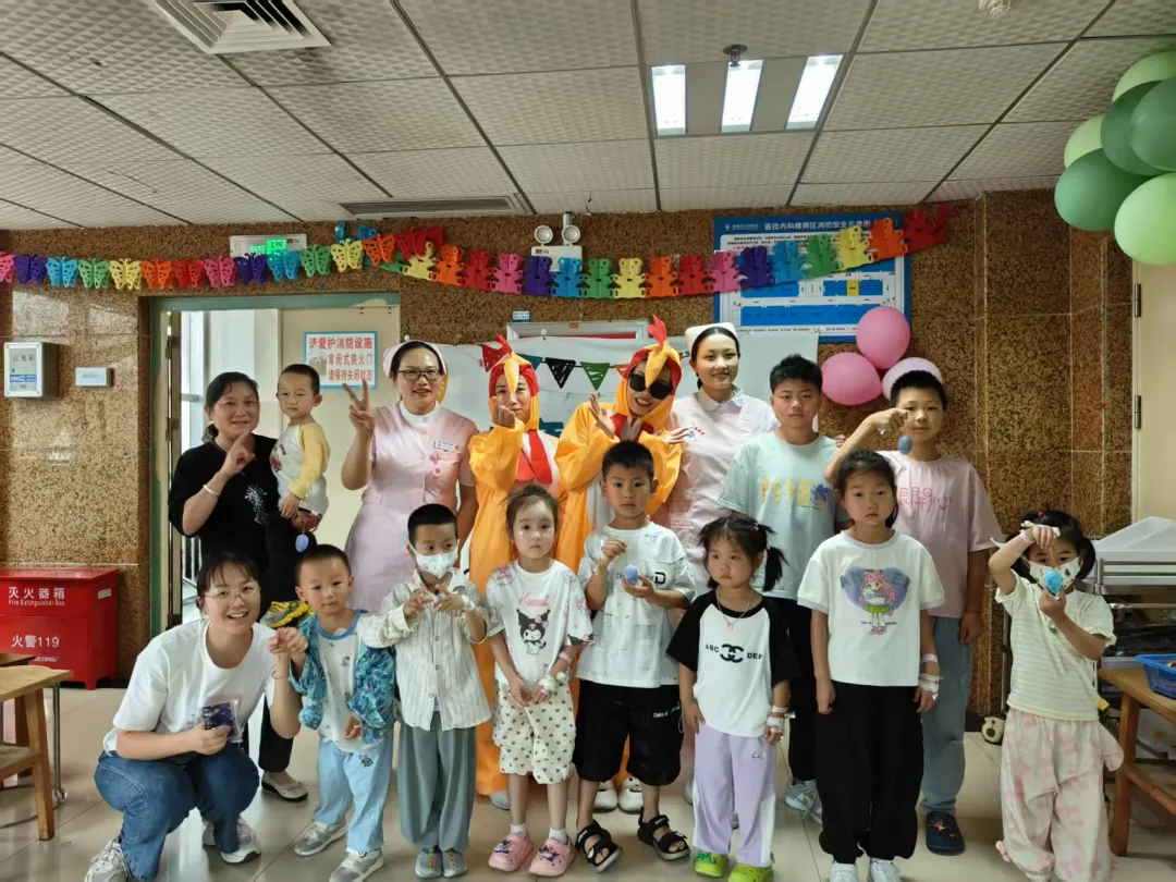 南漳县人民医院儿科举办“共享六一 享乐端午”双节同庆活动